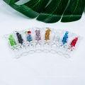 Glass Diamond Cigarette Holder Glass Filter Tips Smoking Tips with Rhinestone Decoration Custom Logo